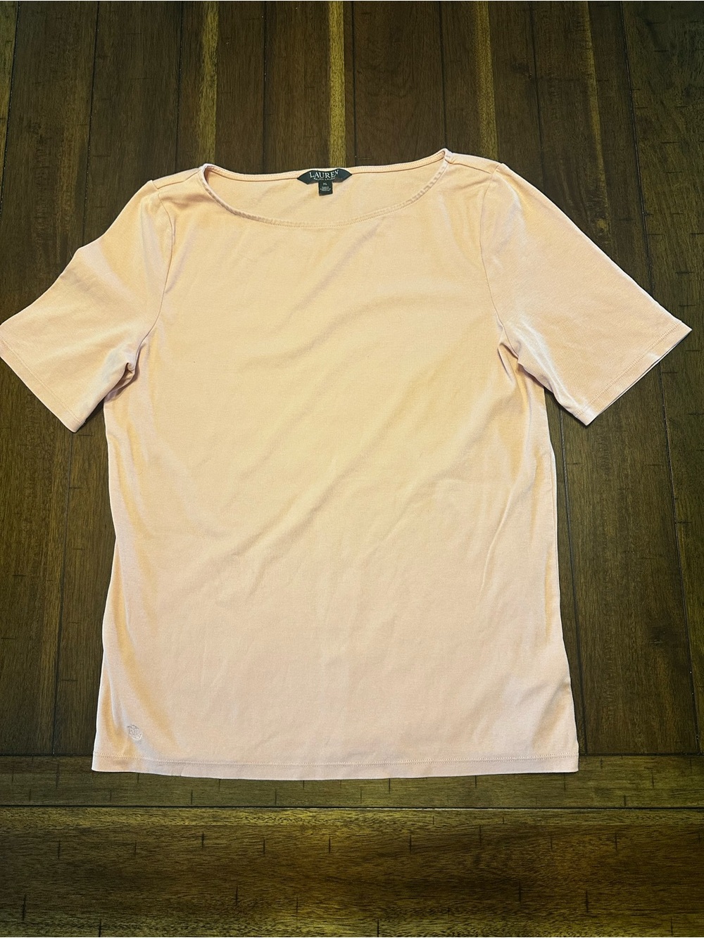LAUREN Ralph Lauren Blush Pink Short Sleeve Tee